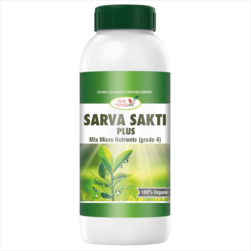 AgriVenture SARVA SHAKTI PLUS ( MIX MICRONUTRIENT GRADE 5 ) (1LTR) -Gardening