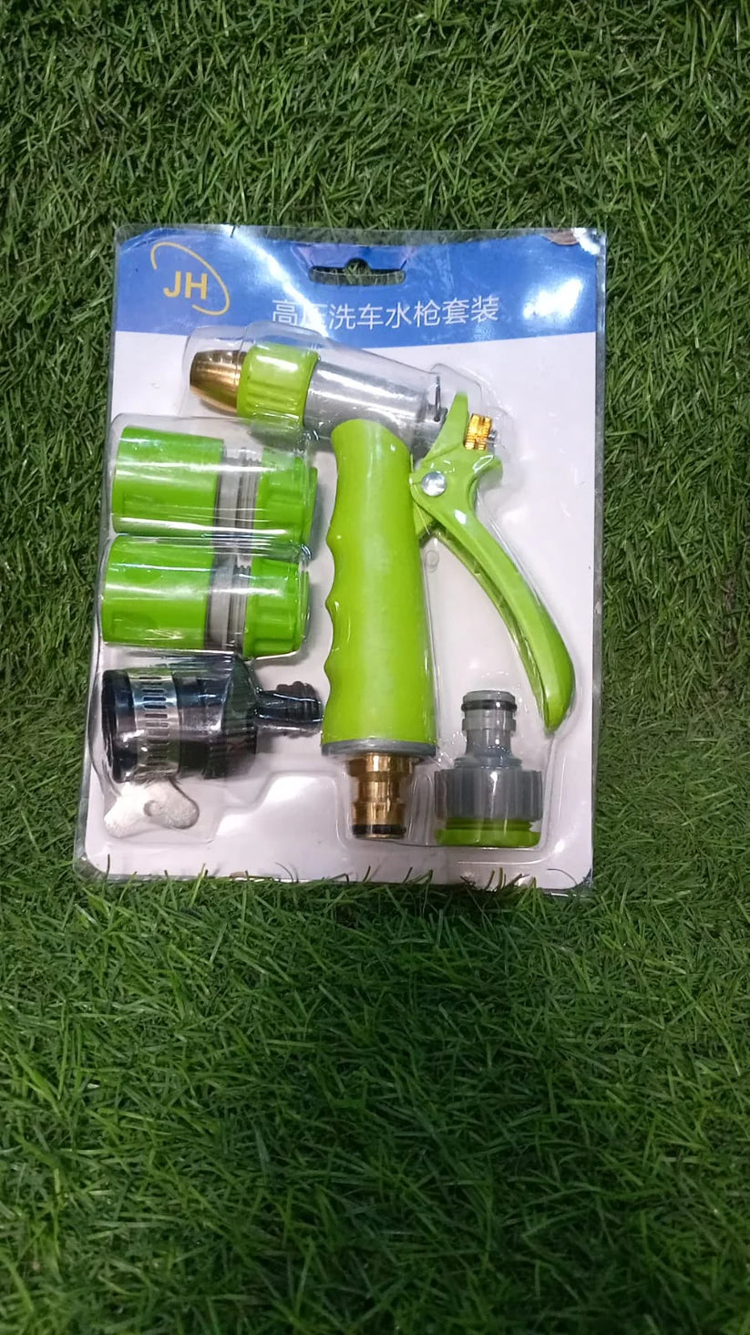 Water Spray Nozzle, Hose Sprayer, High Pressure Long Range Zinc Alloy Rotatable for Gardening Spray Adjustable High Pressure Car Washer Washing Water Spray Gun -Gardening