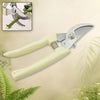 Stainless Steel Pruning Shears with Sharp Blades and Comfortable handle - Durable Hand Pruner for Comfortable and Easy Cutting, Heavy Duty Gardening Cutter Tool Plant Cutter for Home Garden | Wood Bran (1 Pc) -Gardening