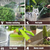 Water Spray Nozzle, Hose Sprayer, High Pressure Long Range Zinc Alloy Rotatable for Gardening Spray Adjustable High Pressure Car Washer Washing Water Spray Gun -Gardening