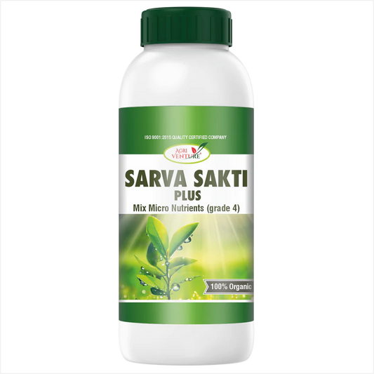 AgriVenture SARVA SHAKTI PLUS ( MIX MICRONUTRIENT GRADE 5 ) (1LTR) -Gardening