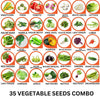 35 Vegetable Seeds Combo Pack -Vegetable Seeds Combo