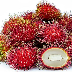 Rare Maharlika Rambutan Hybrid Exotic Fruit Seeds, Pack of 5 - Fruit Seeds