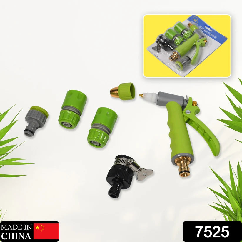 Water Spray Nozzle, Hose Sprayer, High Pressure Long Range Zinc Alloy Rotatable for Gardening Spray Adjustable High Pressure Car Washer Washing Water Spray Gun -Gardening