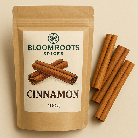 Premium Cinnamon Sticks (100g) | Pure & Aromatic Ceylon/Dalchini | Natural Spice for Cooking, Baking & Wellness  - Spices