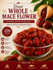 Whole Mace Flower | Aromatic Javitri Nutmeg Spice | Fragrant Mace for Biryani, Curries, Desserts and Masala