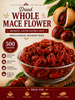 Whole Mace Flower | Aromatic Javitri Nutmeg Spice | Fragrant Mace for Biryani, Curries, Desserts and Masala