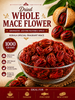 Whole Mace Flower | Aromatic Javitri Nutmeg Spice | Fragrant Mace for Biryani, Curries, Desserts and Masala
