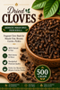 Whole Cloves | Aromatic Indian Laung Spice | Fragrant Clove Buds for Masala Chai, Biryani, Pulao, Curries, Pickles and Sweet Dishes