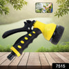 7515 Adjustable 8 Pattern Water Spray Gun Trigger High Pressure For Vehicle  Cleaning Garden Lawn Grass Rinse Flat Soak  Washing For Car Bike Plants Pressure Washer Water Nozzle