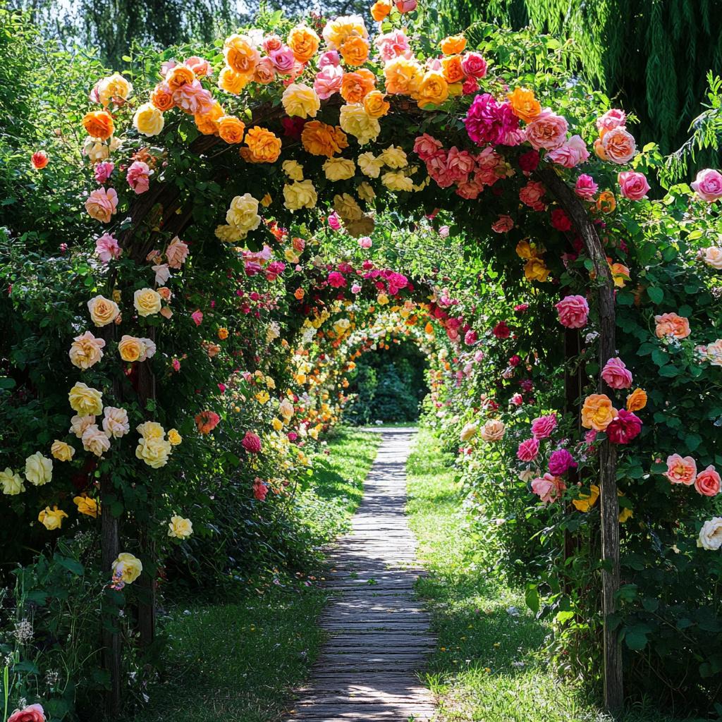 Fragrant Hybrid Climbing Rose Seeds – Multi-Color Blooms for Balcony & Garden - Rose Seeds