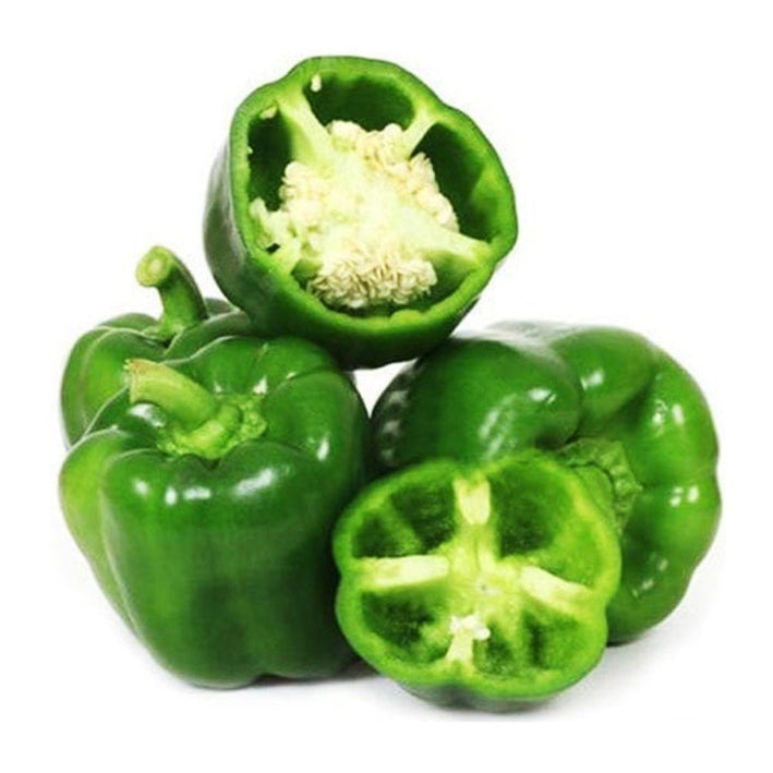 Organic Capsicum green F1 Hybrid seeds- Open Pollinated 10 seeds-vegetable seeds