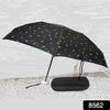 3-Fold Cute Umbrella – Sun & Rain Protection, UV Shield (1 Pc / With Zip Case) -Gardening