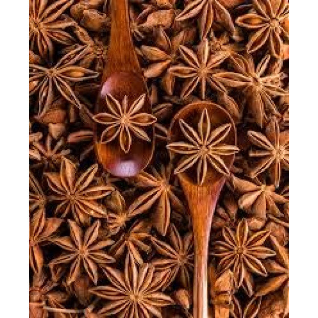 Whole Star Anise | Aromatic Chakra Phool for Indian Cooking | Fragrant Spice for Biryani, Pulao, Curries, Chai and Sweet Dishes  (250 Gram) - Spices