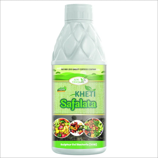 AgriVenture KHETI SAFALATA ( SOB - Sulphur Oxi Bacteria) Improves Soil Fertility Bactericide Organic Product BIO FIRTILIZERS (1 LTR)) -Gardening