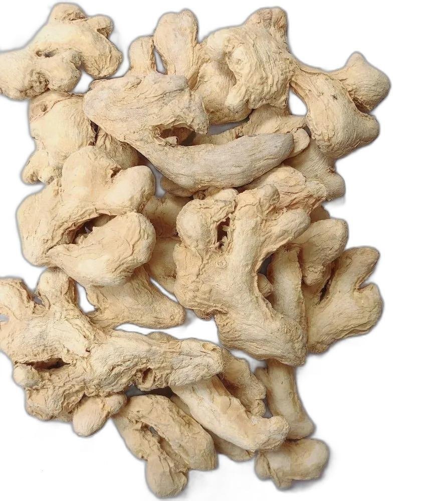 Whole Dry Ginger | Traditional Kerala Chukku Spice | Aromatic Dried Ginger for Chukku Coffee, Tea, Curries, Sweets and Masala (1000 Gram) - Spices