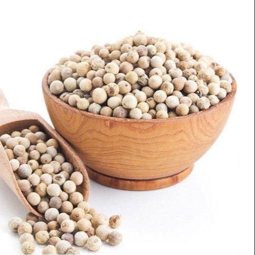 Whole White Pepper | Aromatic Safed Mirch Peppercorns | Mild Earthy Spice for Curries, Soups, Stews, Sauces and Fresh Grinding (100 Gram) - Spices